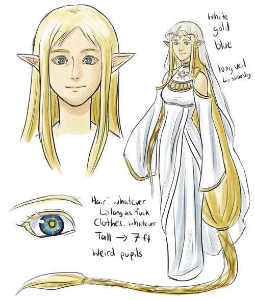 scribbly-z-raid:  A ref for myself for the Hylia design I made up. I’m probably not even gonna use it cause I keep changing the way I draw Hylia lol 
