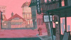 purplealmonds:Yet another work in progress– this time for the New Orleans project! 