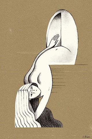 talesfromweirdland:  PIN-UPS 1-4, by American illustrator, Julianna Brion.