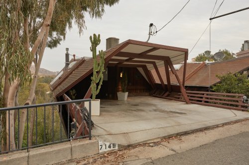 7149 Woodrow Wilson Drive, Hollywood, Los Angeles, California,Iconic “Boathouse” by architect Harry 