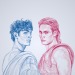 aliceblakeart:Patroclus and Achilles as portrayed in The Song of Achilles by Madeline Miller ✨