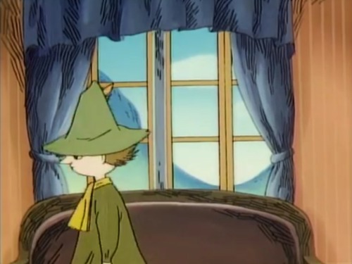 Reminder That Snufkin Literally Left The Couch In The Middle Of A Conversation To Go Join The Exact Same