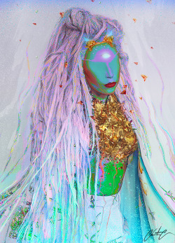 popmypussy:  &ldquo;Lady Amphitrite, Imperial Goddess of the Sea&rdquo; (x) Inspired by Lady Gaga 