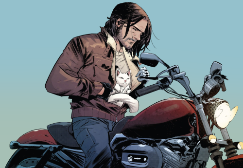 championsofmyheart:Sam and Bucky + pets in Falcon and Winter Soldier Issue #1