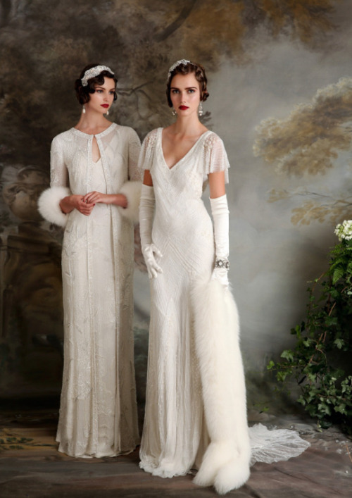 dieselfutures: 20s/30s Style Wedding Dresses -  Eliza Jane Howell