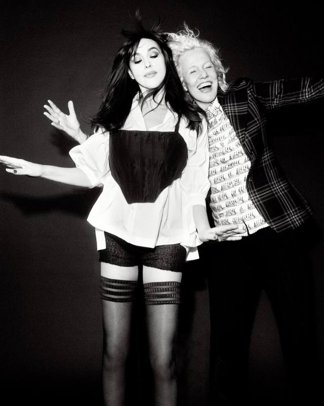 Monica Bellucci  and Ellen Von Unwerth