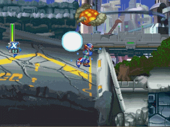 awesomevideogamegifs:Megaman X5 Intro Stage