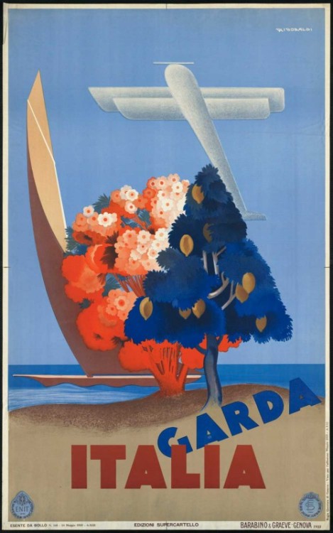 vintagesphere: Beautiful travel posters from the 20th century