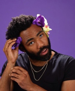 thepowerofblackwomen: Donald Glover photographed by Awol Erizku