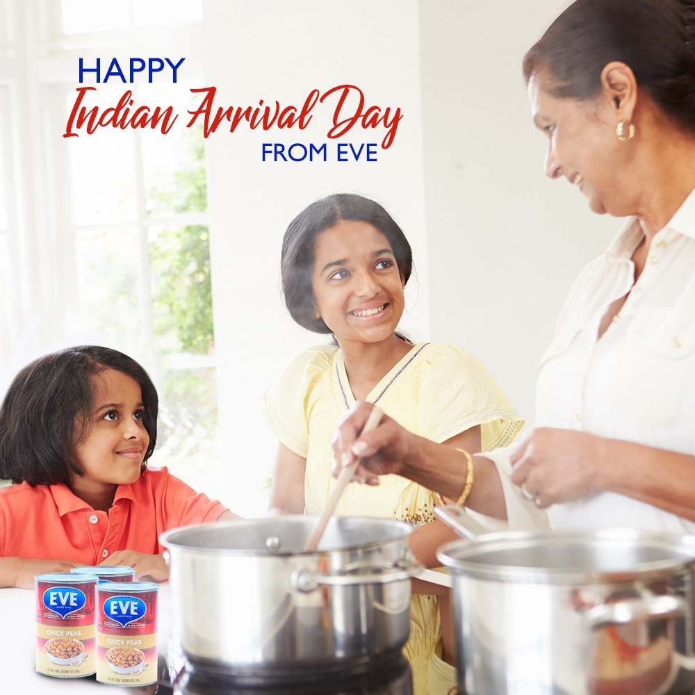 Wishing you a safe and happy Indian Arrival Day, from our kitchen to yours.