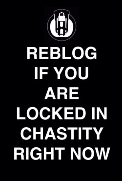 chastity-key-holder: goaliemichael:  Not right at the moment but usually……..  My Sub has been locked since May 1st 2017   👍👍🔐