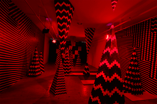 Ultimate laser tag arena.