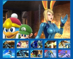 rhythmew:  renekton:  just-a-radical-dreamer:  troasta:  Nintendo, did you really decide for one of your pictures showing off Zero Suit Samus to be her with bunny ears? Really?  First the fucking combat heels and then the bunny ears. The nasty fanservice