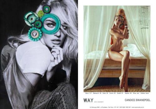 Candice&rsquo;s São Paulo Fashion Week show card/package - WAY Summer 2014