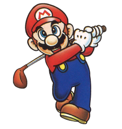 thevideogameartarchive:  Despite being a Mario game in title - Mario Golf on the GBC only has 3 characters from the series - Mario, Luigi and the secret character - Wario![The Video Game Art Archive][Support us on Patreon]