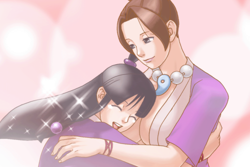 ace-attorney-yo: Maya &amp; Mia Fey (HD)