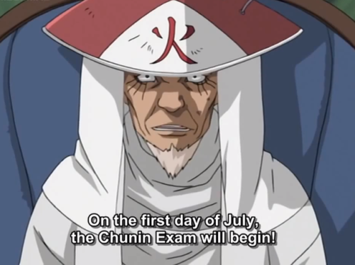 jojotaros:Happy Chuunin Exam day
