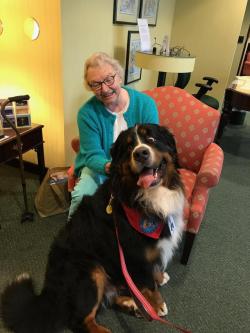 Awwww-Cute:  My Grandpa Fell From A Ladder And Is Having Spine Surgery And This Dog