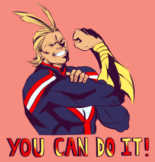viria:Deku’s cheer squad! If they can cheer on Deku, they can cheer on you, too. Some of these indiv