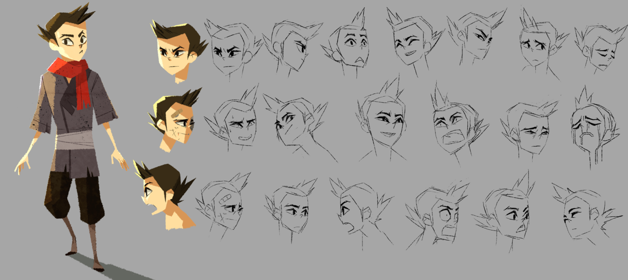 evonyo:  Hey gais!!! I was really really fortunate to do some character designs for