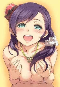 afsen90:  toujou nozomi (love live! school idol project) drawn by deyuuku - Danbooru 