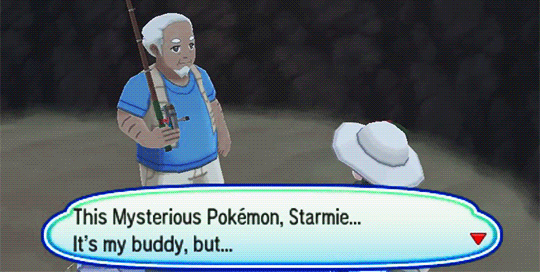 chasekip:my fav thing is Starmie not realizing it can’t physically blink and thinking it’s just the best at staring contests