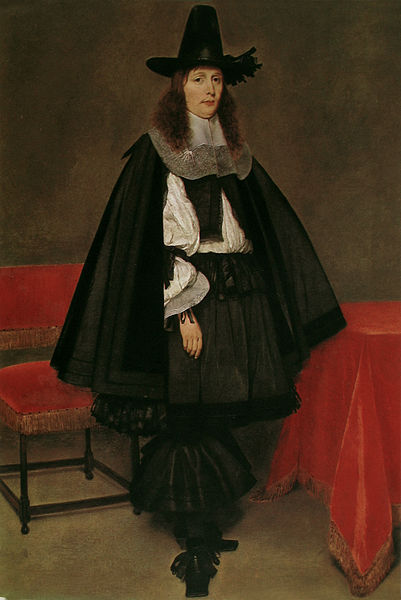 Standing man by Gerard ter Borch, 1645