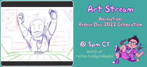  In half an hour we’re back to some more animation in Clip Studio!Catch it live on Twitch!