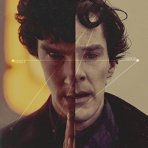 gehennafire:  &ldquo;Because Sherlock Holmes is a great man; and I think one