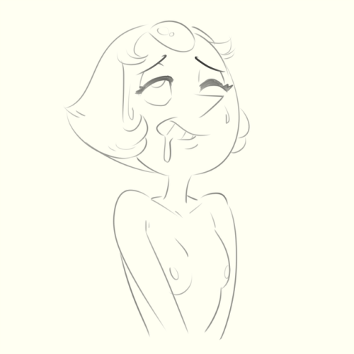 drawbutts:  I scribbled some of those Steven Universe ahegao requests.People requested DOZENS. Thirty or forty so far. I can’t realistically do them all.