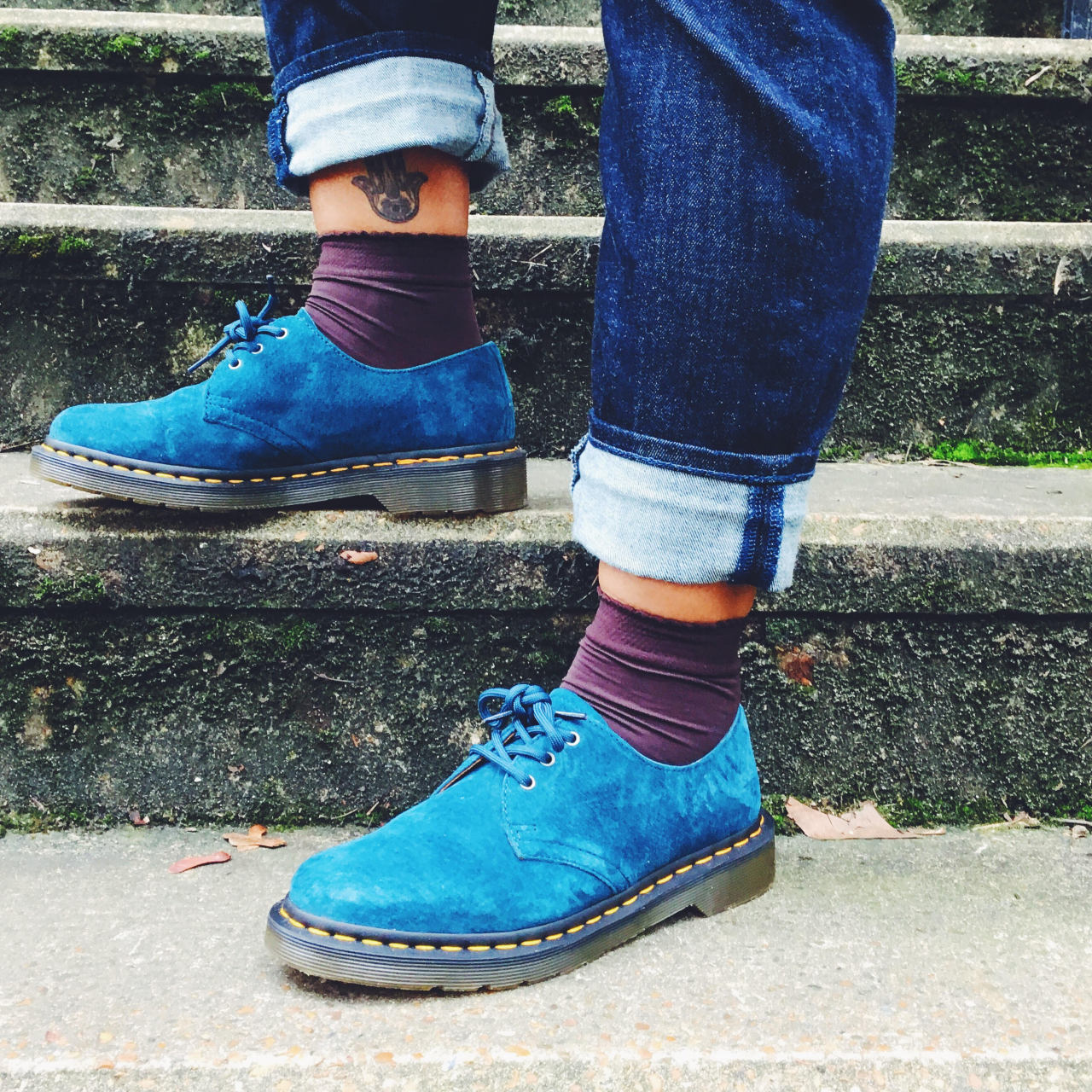 dr martens 1461 blue