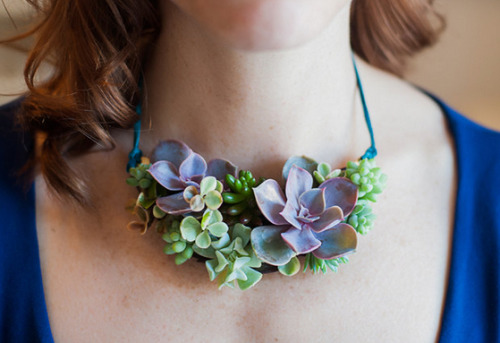 irisnectar:Handmade statement jewelry by Passionflower To Wear. Enjoy your organic jewelry for 