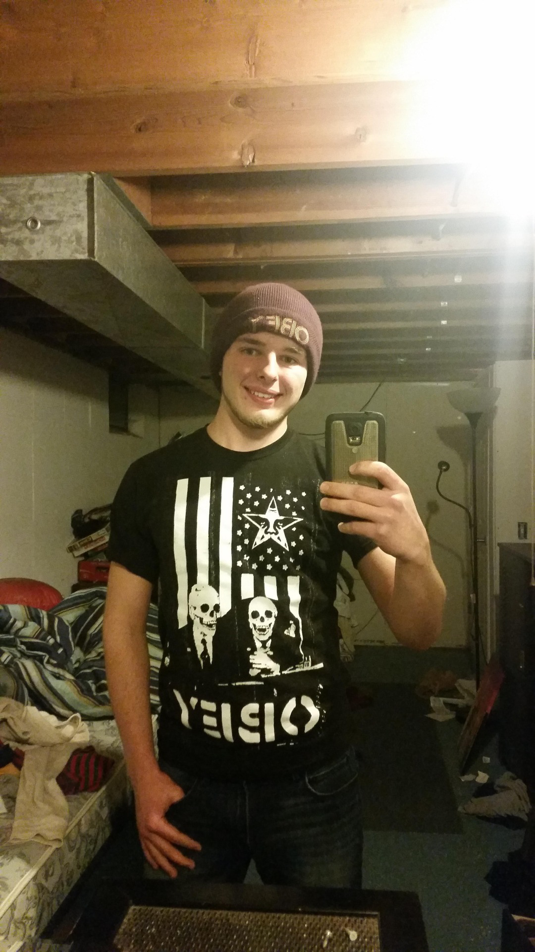 aplethoraofmen:Basement Obey