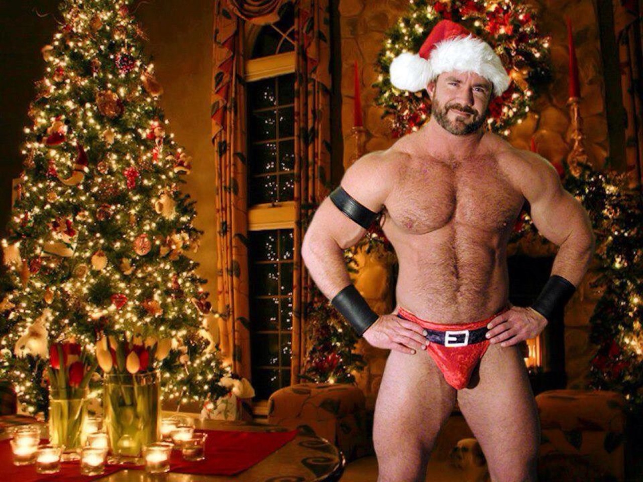 Sexy santa claus