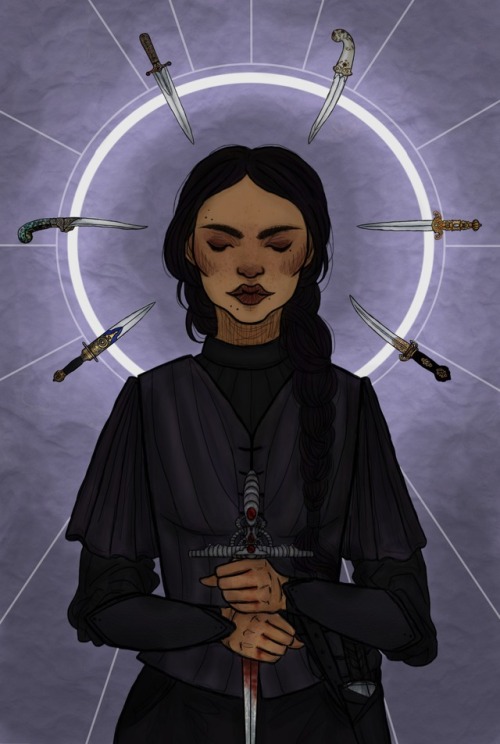 nouketou:The Wraith Inej Ghafa, one of my favorite female characters ever “Protect me, protect me. S