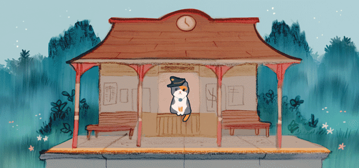 everydaylouie:  OH!! its tama, the stationmaster cat 