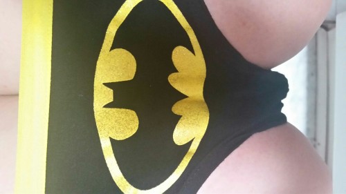 What you see are my batman panties&hellip;and yes it has glitter on them