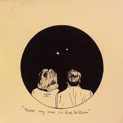 broccoleafveins:“Even when the world was falling apart, you were my constant. My touchstone.” #TheXFiles #ScullyandMulder #doodle