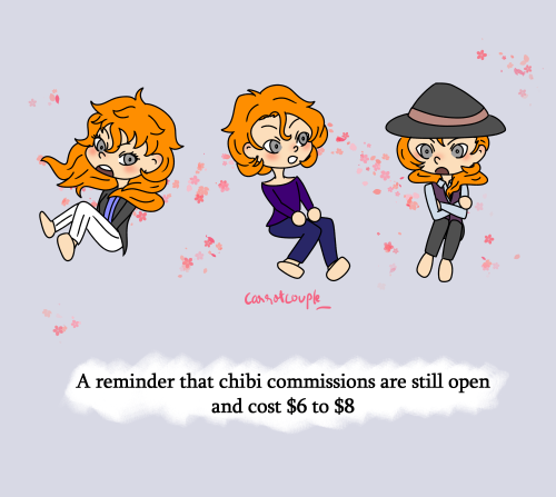 Hello! I am opening up emergency commissions! DM me for info and to commission me!My older sister ha