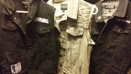 XXX i have these cool vests i customized :D patches photo