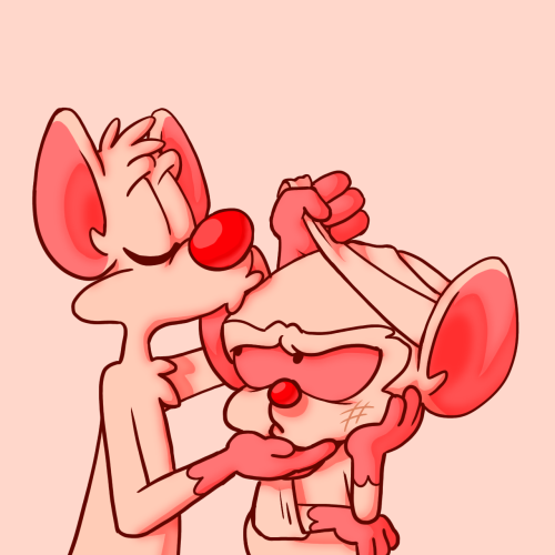 Ermm, What About Drawing Pinky And Brain Bandaging Each Other After Their Failed Plan?? Maybe Giving