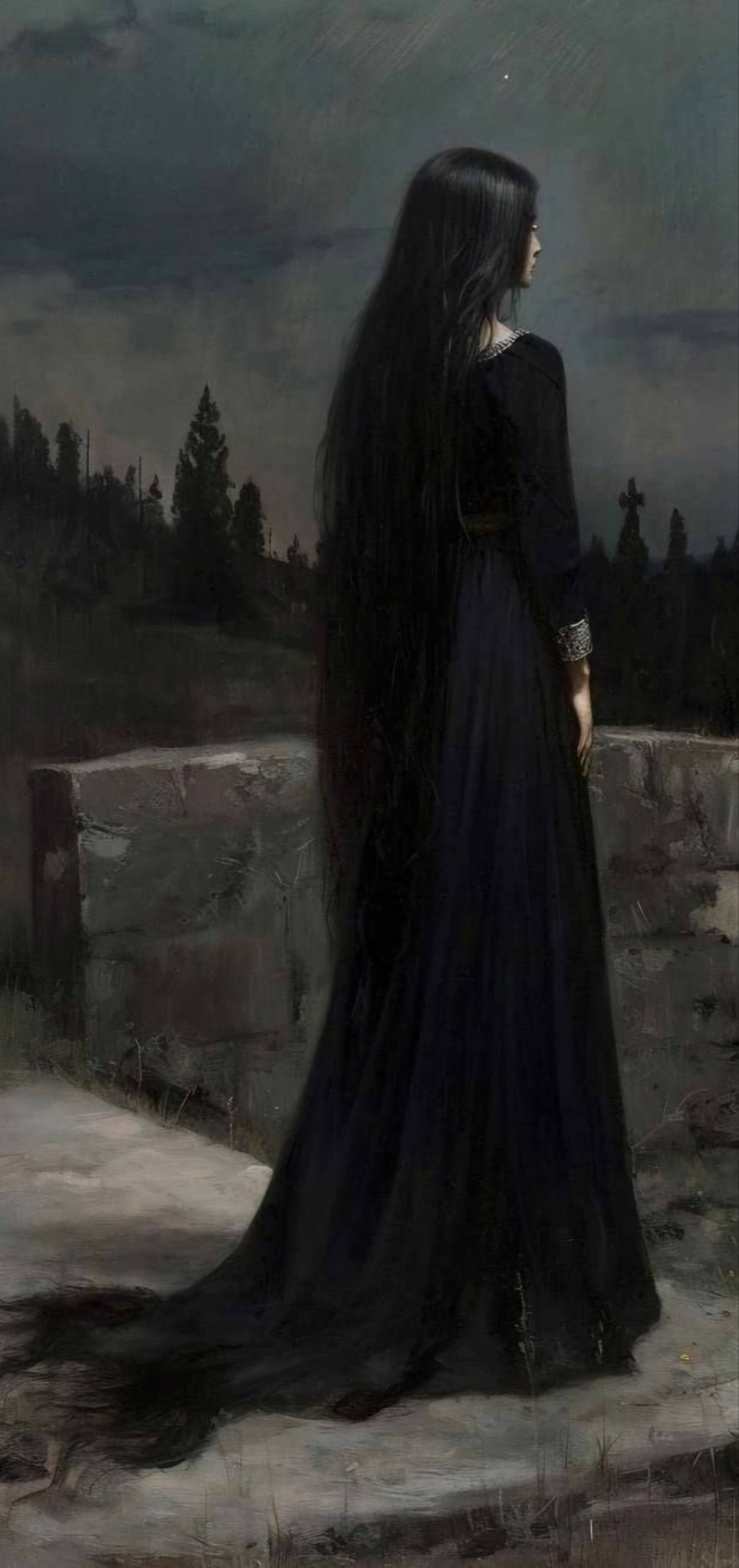 Woman In Black By Majara // Alys Rivers In HotD (2022 - )