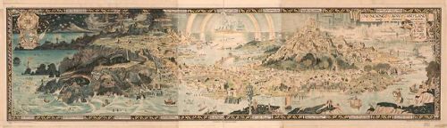 Bernard Sleigh (1872-1954), &lsquo;An Anciente Mappe of Fairyland&rsquo;, 1920Source“Ancient mappe o