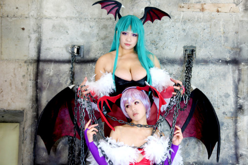 Darkstalkers - Morrigan & Lilith (Chouzuki porn pictures