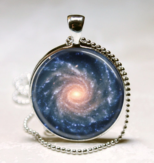 spiral galaxy necklace - $9.95 buy it here!
