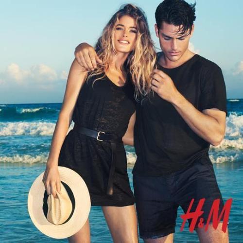 H&amp;M High Summer 2013 CampaignPhotographer: Terry RichardsonModels: Cameron Russell &amp;