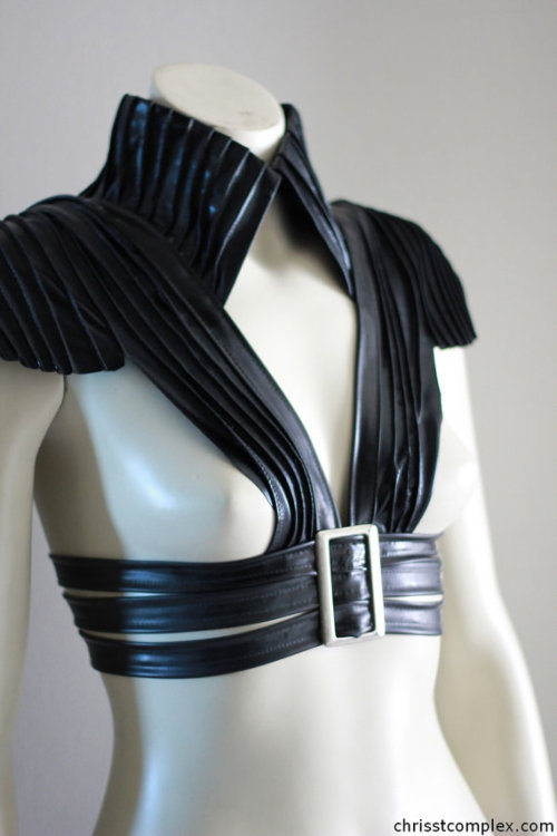 Frp, www.etsy.com/listing/94700225/harness-latex-buckle-harness-bolero