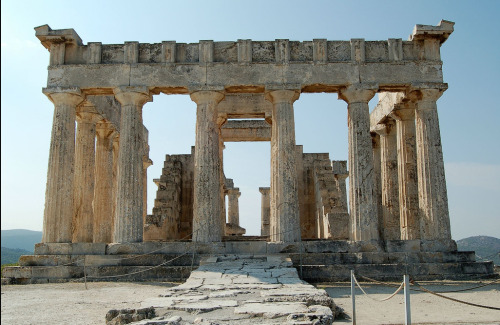 europeanarchitecture: Temple of Aphaia - Island of Aegina (by Schumata)