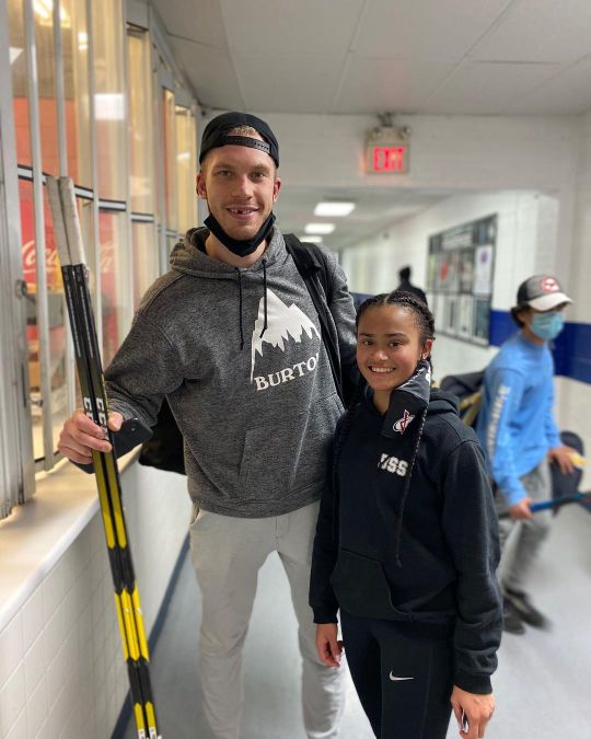 @hockey.lifestyle87: I couldn’t seem to get my head in the game during warm-up at practice today. Looking back, it may have been...