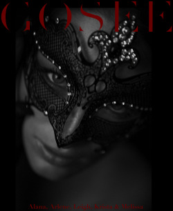 Thefemdomdiary:  Goseemag:  “Masked” Models: Alana, Arlene, Leigh, Krista &Amp;Amp;